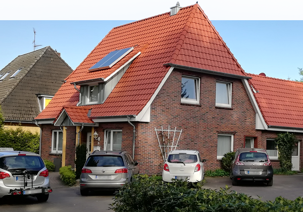 Außenansicht vom Eingang